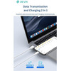 Devia ������� �������� Usb 2.0 EC630 Usb A �� Lightning 2.4A Silicone Pro3 1m ����� - (131903, EC630)