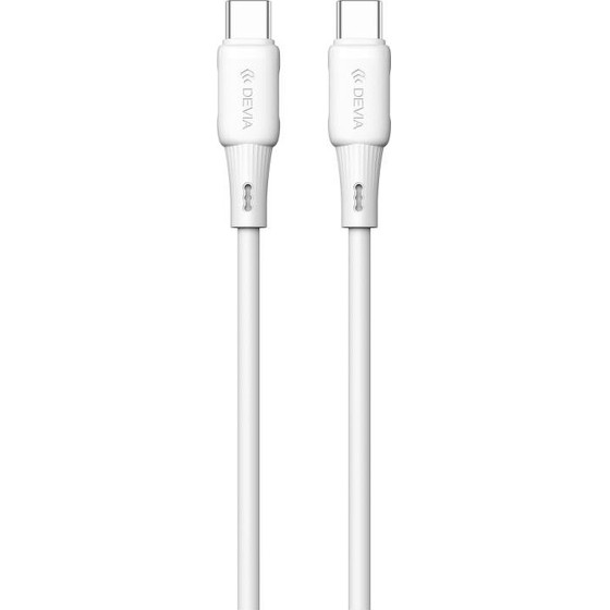 Devia ������� �������� Usb 2.0 EC632 Usb C �� Usb C 3A 60W Silicone Pro3 1m ����� - (131910, EC632)