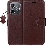 TFO Smart Luxe Leather Case For Honor 600 Lite brown