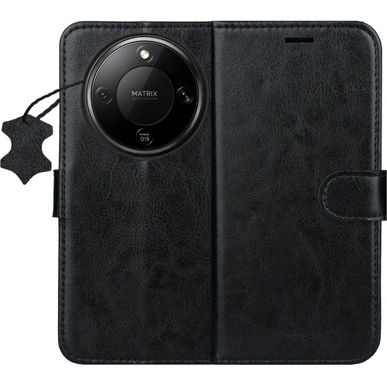 TFO Smart Luxe Leather Case For Honor Magic 8 Lite black