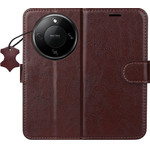 TFO Smart Luxe Leather Case For Honor Magic 8 Lite brown
