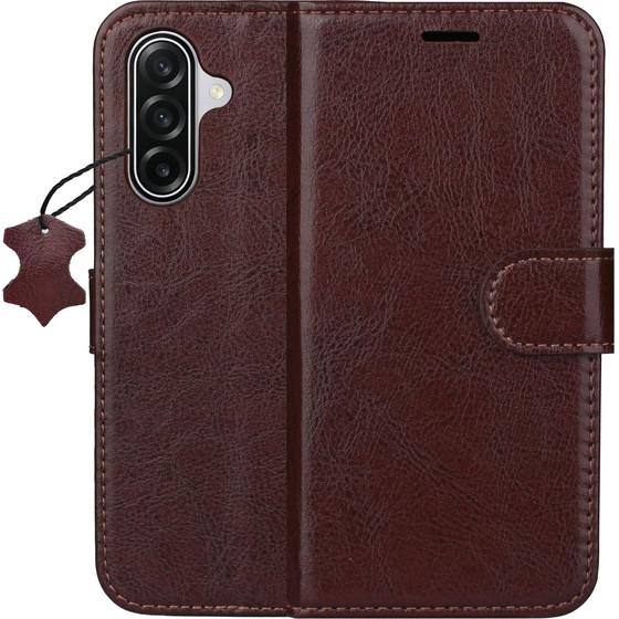 TFO Smart Luxe Leather Case For Samsung Galaxy A17 4G / A17 5G / A26 5G brown