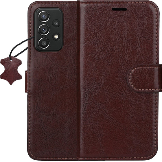 TFO Smart Luxe Leather Case For Samsung Galaxy A52 4G / A52 5G / A52S 5G brown