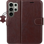 TFO Smart Luxe Leather Case For Samsung Galaxy S26 Ultra brown