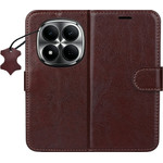 TFO Smart Luxe Leather Case For Xiaomi Redmi Note 15 Pro 5G brown