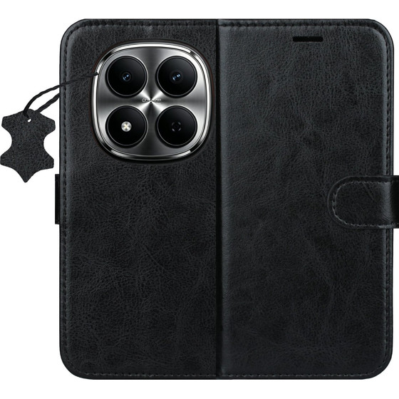 TFO Smart Luxe Leather Case For Xiaomi Redmi Note 15 Pro Plus 5G black