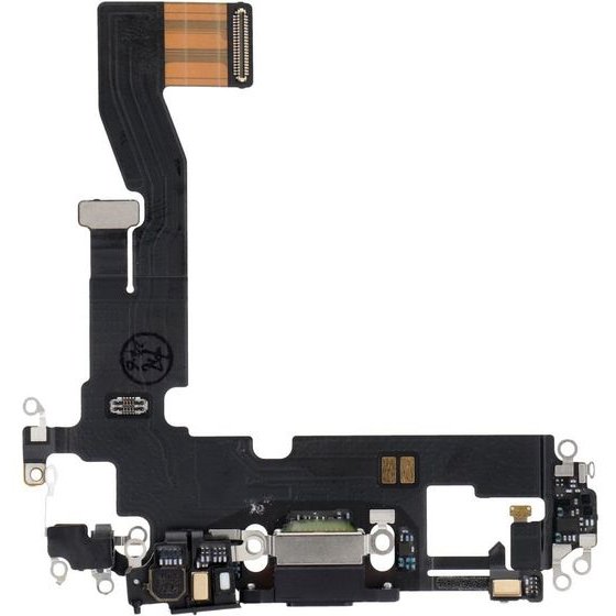 Charging Flex Usb For Iphone 12 Black (used) OEM