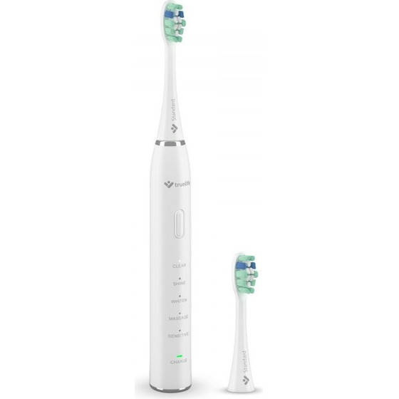 truelife Sonicbrush Clean30 White Adult Oscillating Toothbrush - (TLATMC30NNNWA)