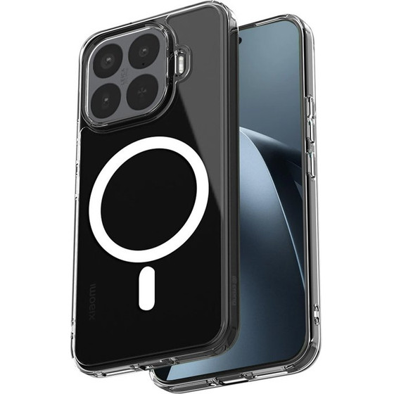 Crong Hybrid Clear Magnetic - Magsafe Xiaomi 17T Case (transparent) - (CRGHCMXM17TCLR)