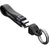 Mobile Origin 240W 40GBps 8K USB-C Keychain Cable CB17 Black - (MO-UK-CB17-BLK)