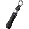 Mobile Origin 240W 40GBps 8K USB-C Keychain Cable CB17 Black - (MO-UK-CB17-BLK)