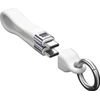 Mobile Origin 240W 40GBps 8K USB-C Keychain Cable CB17 White - (MO-UK-CB17-WHT)