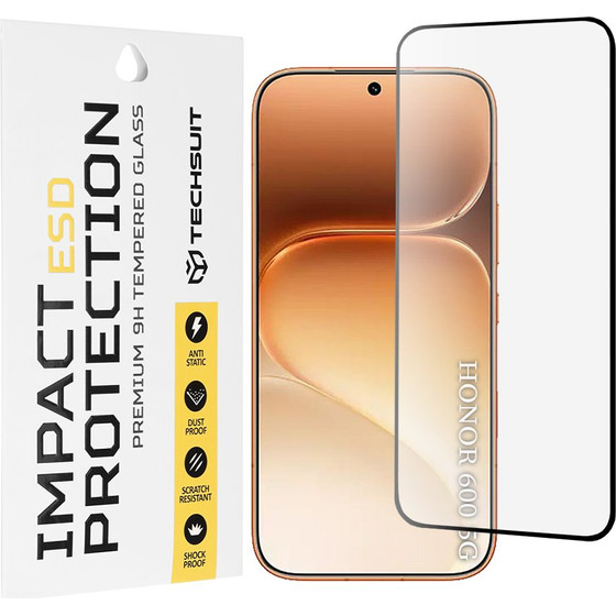 Techsuit - Esd Glass - Honor 600 / 600 Pro - Black