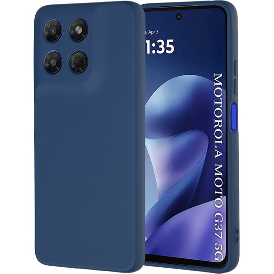 Techsuit - Softflex - Motorola Moto G37 / G37 Power / G47 - Navy Blue