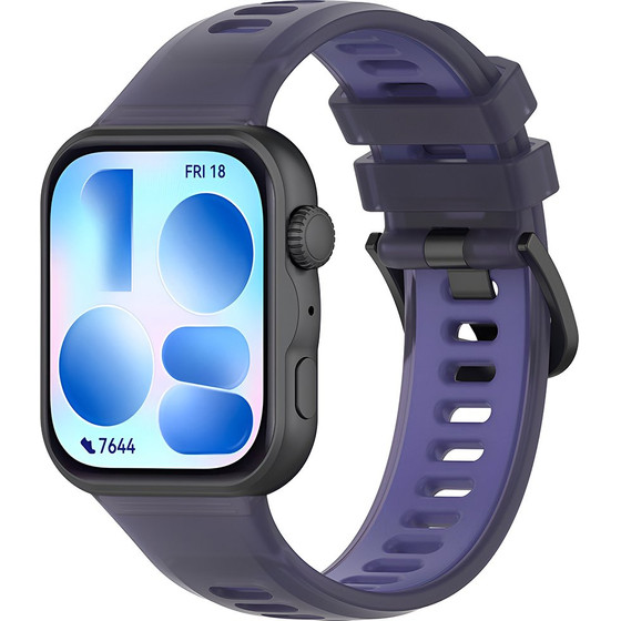 Techsuit - Watchband (W084) - Huawei Watch Fit 3 / Fit 4 / Fit 4 Pro / Fit 5 / Fit 5 Pro - Purple
