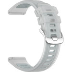 Techsuit - Watchband (W084) - Samsung Galaxy Watch4/5/Active 2, Huawei Watch Gt 3 (42mm)/Gt 3 Pro (43mm) - White
