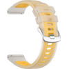 Techsuit - Watchband (W084) - Samsung Galaxy Watch4/5/Active 2, Huawei Watch Gt 3 (42mm)/Gt 3 Pro (43mm) - Yellow