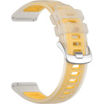 Techsuit - Watchband (W084) - Samsung Galaxy Watch4/5/Active 2, Huawei Watch Gt 3 (42mm)/Gt 3 Pro (43mm) - Yellow