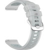 Techsuit - Watchband 22mm (W084) - Samsung Galaxy Watch (46mm)/Watch 3/Gear S3, Huawei Watch GT/Gt 2 (46mm) - White