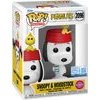 Funko Pop! Animation: Peanuts - Snoopy With Woodstock (Flocked) (Special Edition) #2096 Vinyl Figure