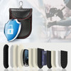 Tech-Protect KLR100 Pouch Keyless Rfid Signal Blocker Case Carbon BLACK/RED