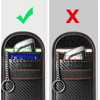 Tech-Protect KLR100 Pouch Keyless Rfid Signal Blocker Case Carbon BLACK/RED