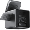 Acefast 22.5W 3-in-1 Inductive Charger With built-In Cable For Smartphone And Smartwatch - Gray - (E34)