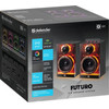 Defender Futuro 2.0 Stereo Speakers 10W Black - (65087)