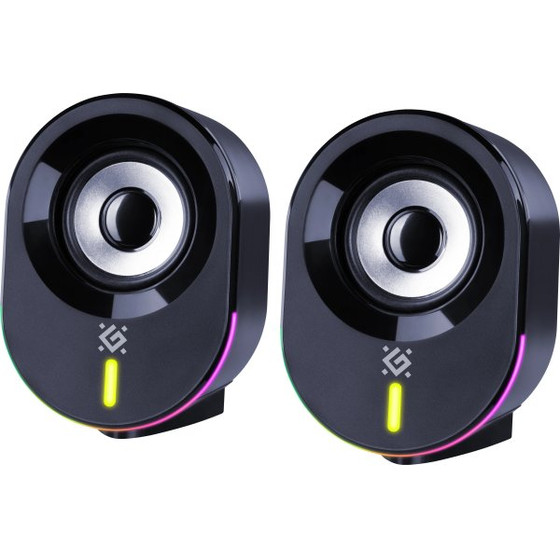 Defender Solar 8 2.0 Stereo Speakers 10W Black - (65938)