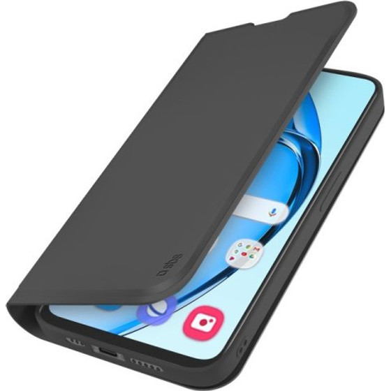 SBS Wallet Smooth Stand Book Oppo A6 Black - (WALOPA6K)