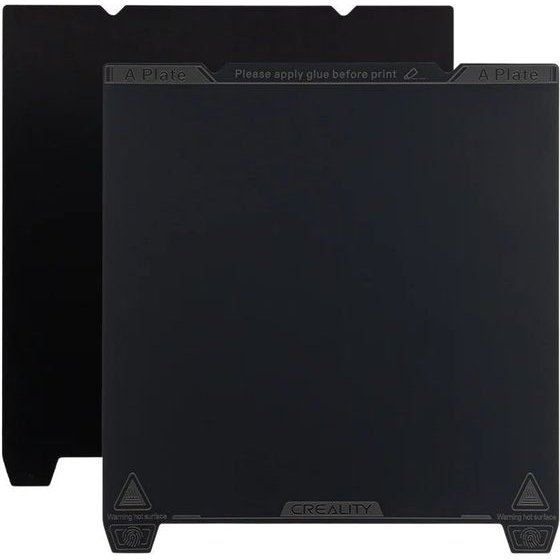 Creality K1 Max Smooth Pei Build Plate 315x310mm - K1 Max / Ender-3 V3 Plus - No Magnetic Sticker - (4004090113)