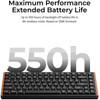 Keychron K3 Ultra Qmk 8K Wireless Mechanical Keyboard Brown Switch Low Profile Wood Fr. 75% - (K3U-H3)