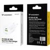 Wozinsky Gan USB-A + USB-C Wall Charger - White 5907769388033 - (WWC-35W)