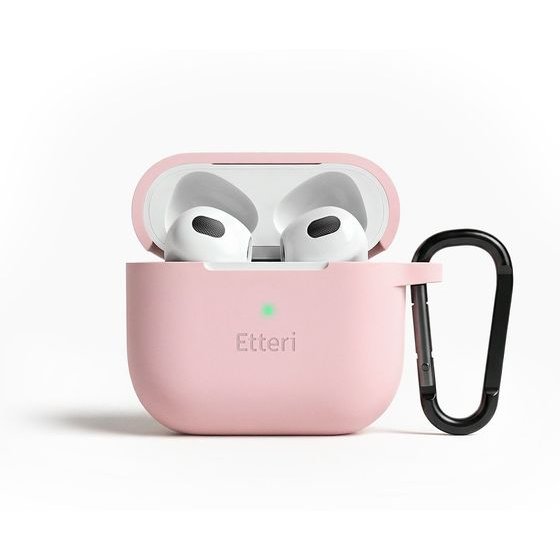 Etteri Silicone Case For Airpods 3 Light pink