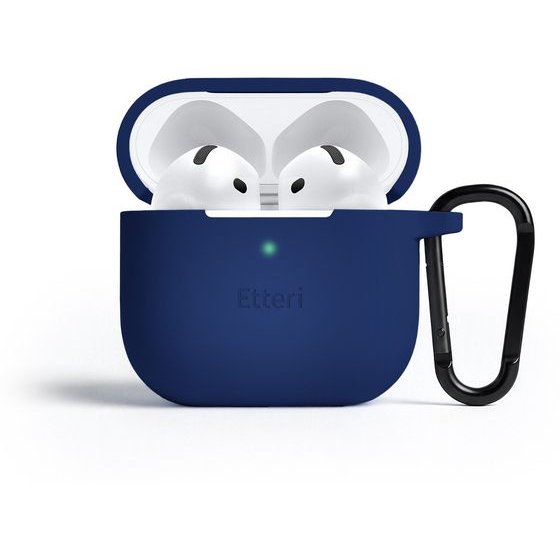 Etteri Silicone Case For Airpods 4 Dark blue