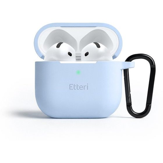Etteri Silicone Case For Airpods 4 Light blue