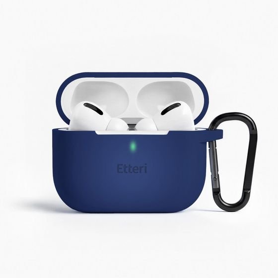Etteri Silicone Case For Airpods Pro 3 Dark blue