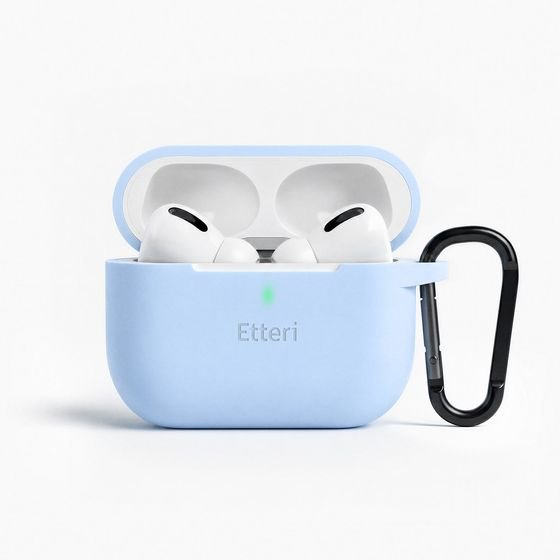 Etteri Silicone Case For Airpods Pro 3 Light blue