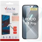 Volte-Tel Tempered Glass Xiaomi Poco X8 Pro 6.59in 9H 0.30mm 2.5D Full GLUE