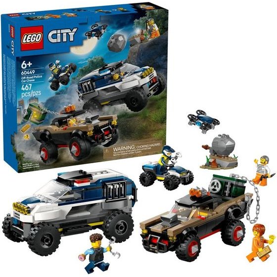 Lego City Off-Road Police Car Chase - (60449)