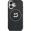 Karl Lagerfeld Case Iml Choupette Head Logo Magsafe For Iphone 16 Black - (KLHMP16SHMKBCHK)