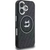 Karl Lagerfeld Case Iml Choupette Head Logo Magsafe For Iphone 16 Black - (KLHMP16SHMKBCHK)