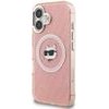 Karl Lagerfeld Case Iml Choupette Head Logo Magsafe For Iphone 16 Pink - (KLHMP16SHMKBCHP)