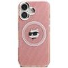 Karl Lagerfeld Case Iml Choupette Head Logo Magsafe For Iphone 16 Pink - (KLHMP16SHMKBCHP)