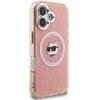 Karl Lagerfeld Case Iml Choupette Head Logo Magsafe For Iphone 16 Pink - (KLHMP16SHMKBCHP)