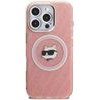 Karl Lagerfeld Case Iml Choupette Head Logo Magsafe For Iphone 16 Pro Pink - (KLHMP16LHMKBCHP)