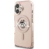 Karl Lagerfeld Case Iml Choupette Sketch Logo Magsafe For Iphone 16 Pink - (KLHMP16SHGCHGKBP)