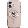 Karl Lagerfeld Case Iml Choupette Sketch Logo Magsafe For Iphone 16 Pink - (KLHMP16SHGCHGKBP)