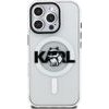 Karl Lagerfeld Case Iml Choupette Sketch Logo Magsafe For Iphone 16 Pro Transparent - (KLHMP16LHGCHGKBT)