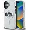 Karl Lagerfeld Case Iml Choupette Sketch Logo Magsafe For Iphone 16 Transparent - (KLHMP16SHGCHGKBT)